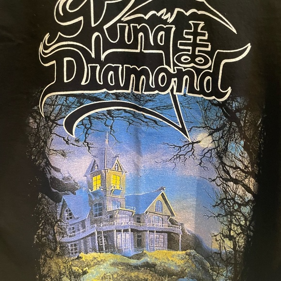 King Diamond North America Long Sleeved 2019 Tour T-Shirt Black - Picture 2 of 6